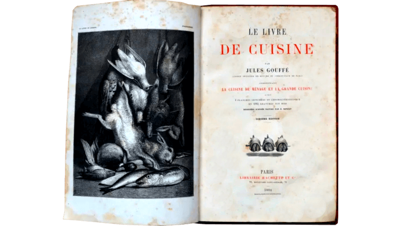 『Le livre de cuisine』　ジュール・グフェ著