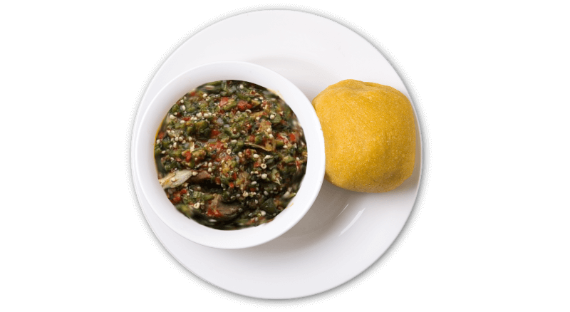 ナイジェリア料理のエバ（Eba）
