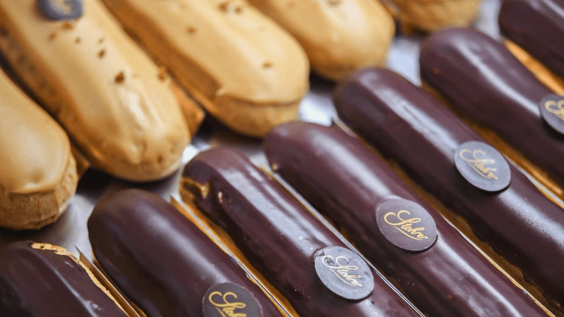 エクレア：éclair