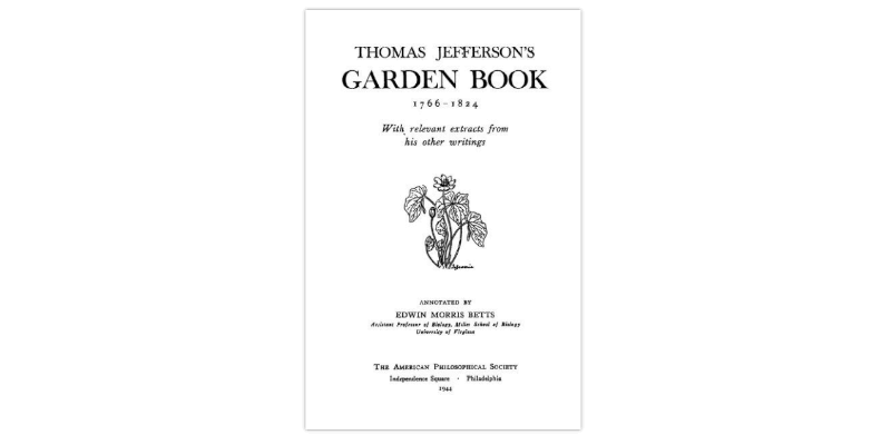 『Thomas Jefferson,s Garden Book』