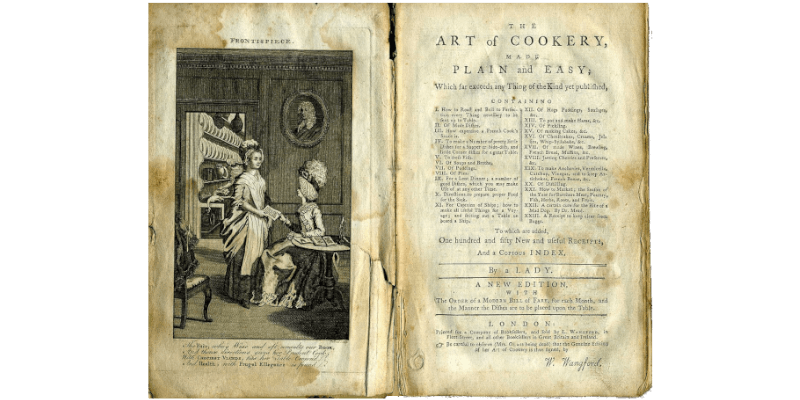 『The Compleat Housewife, or, Accomplish'd Gentlewoman's Companion is a cookery book』