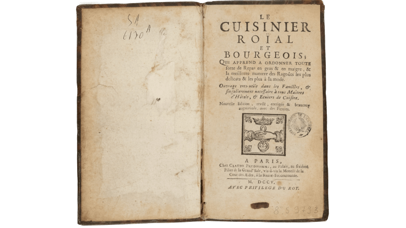 Le Cuisinier roïal et bourgeois